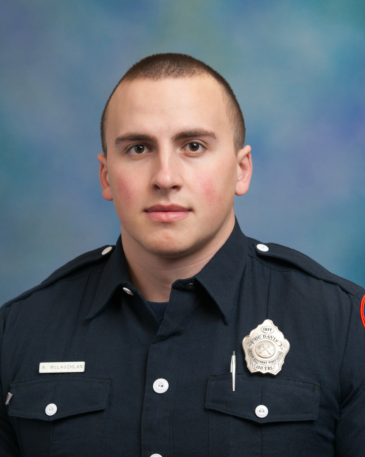 UCDFD 2017 Student Firefighter of the Year Andrew McLauchlan