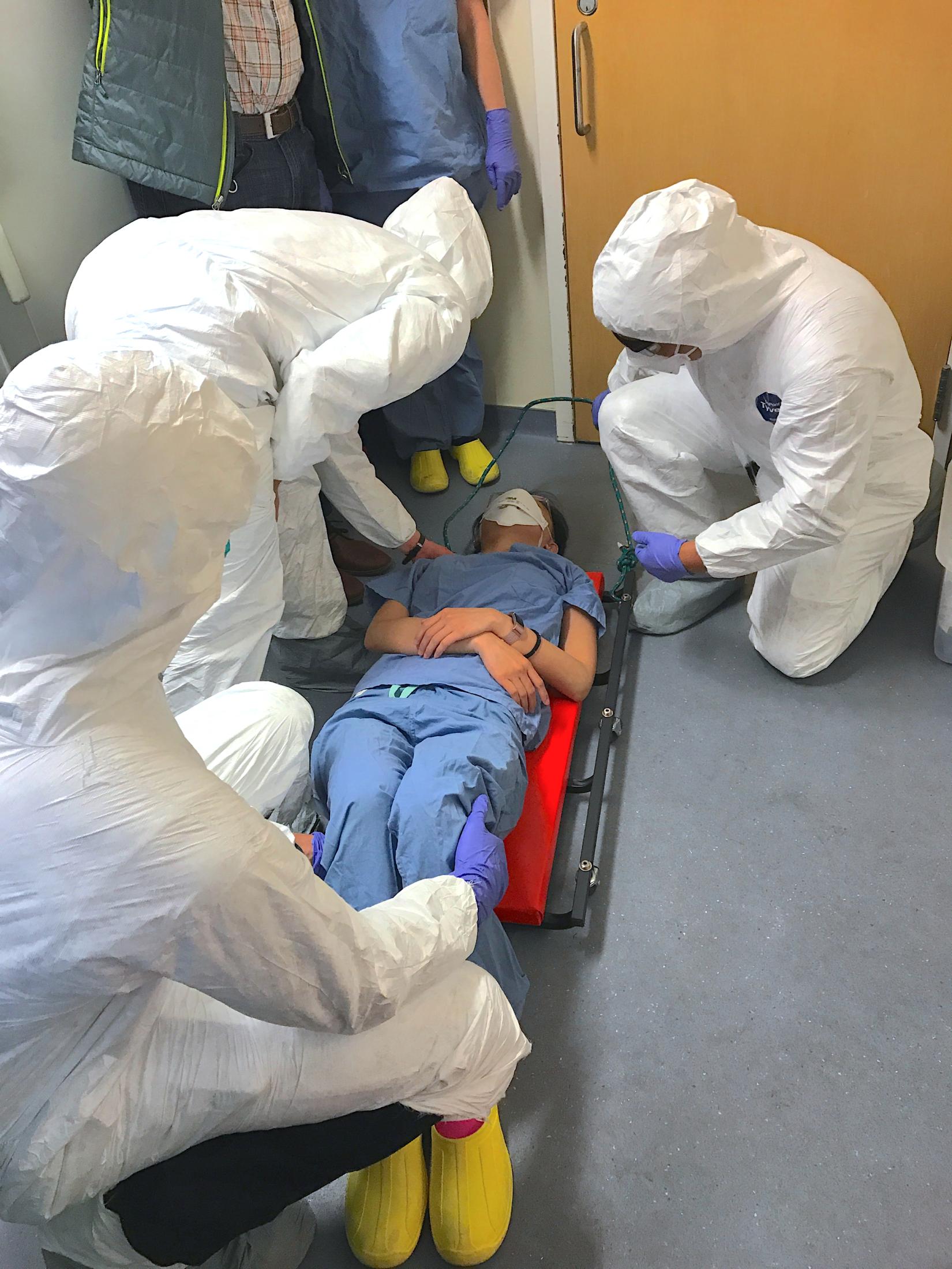 UCDFD participates in lab rescue