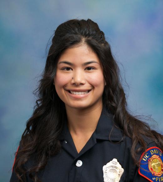 Student EMT of the Year Micah Dela Cruz