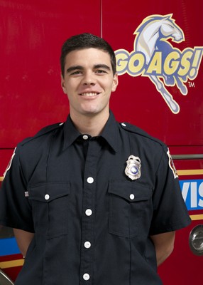 Student Firefighter Thomas Powell