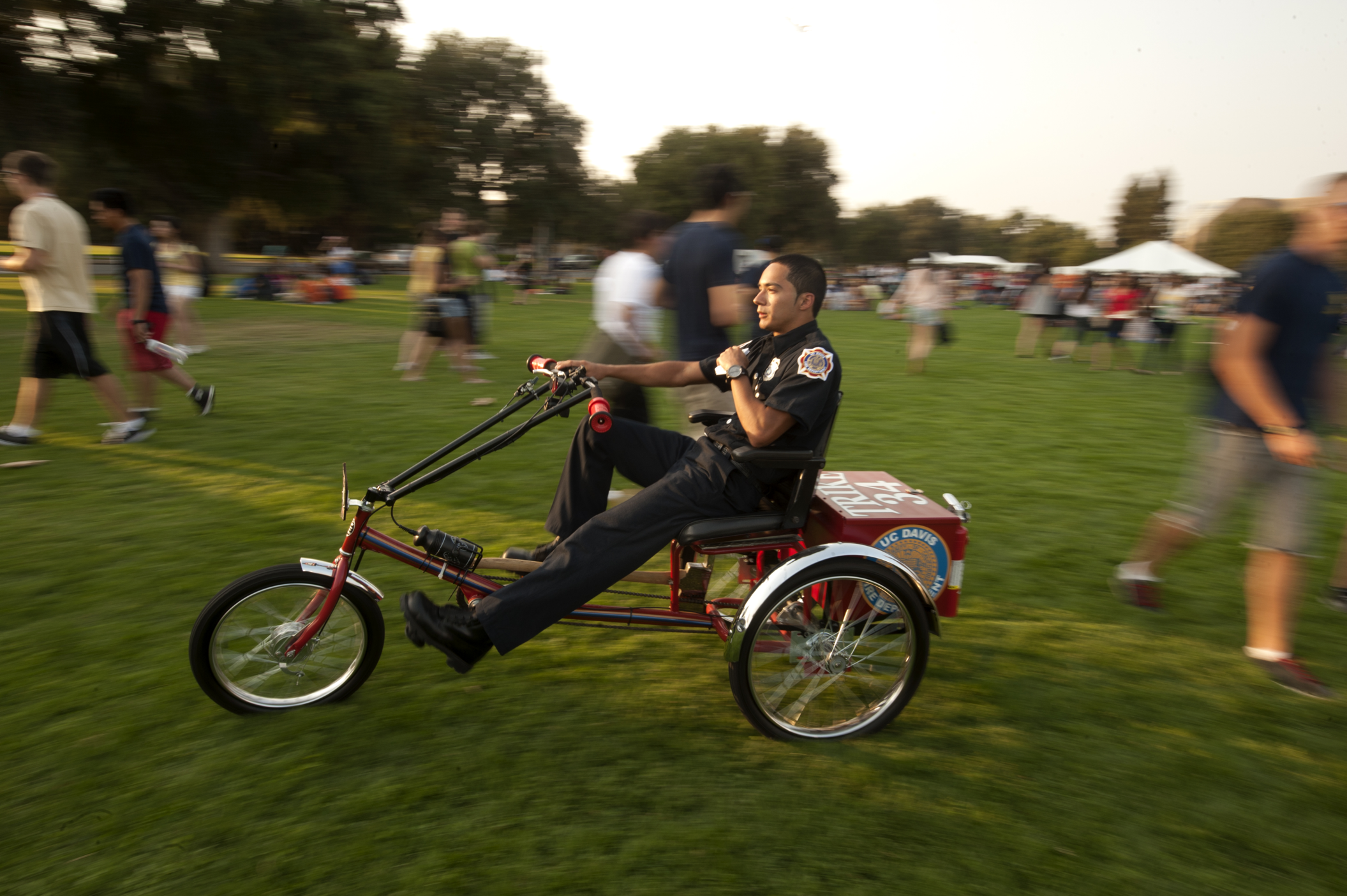 UC Davis Fire Bike