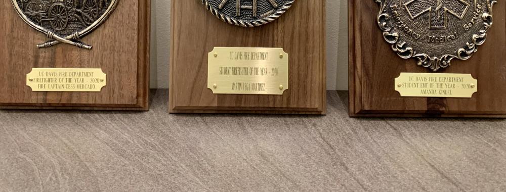Annual UC Davis Fire Awards