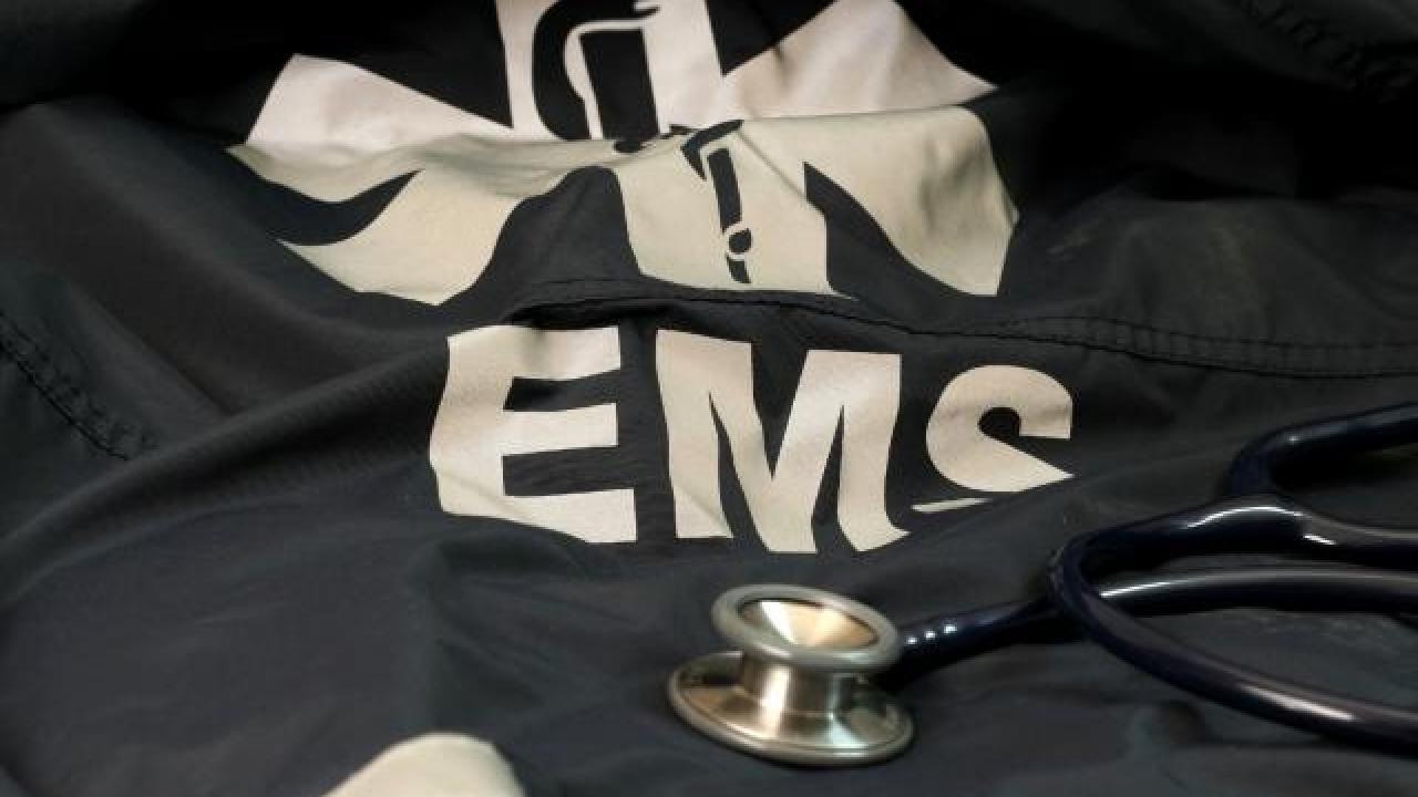 EMS jacket and stethoscope.