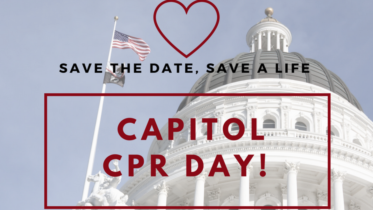 CPR Day at the State Capitol.
