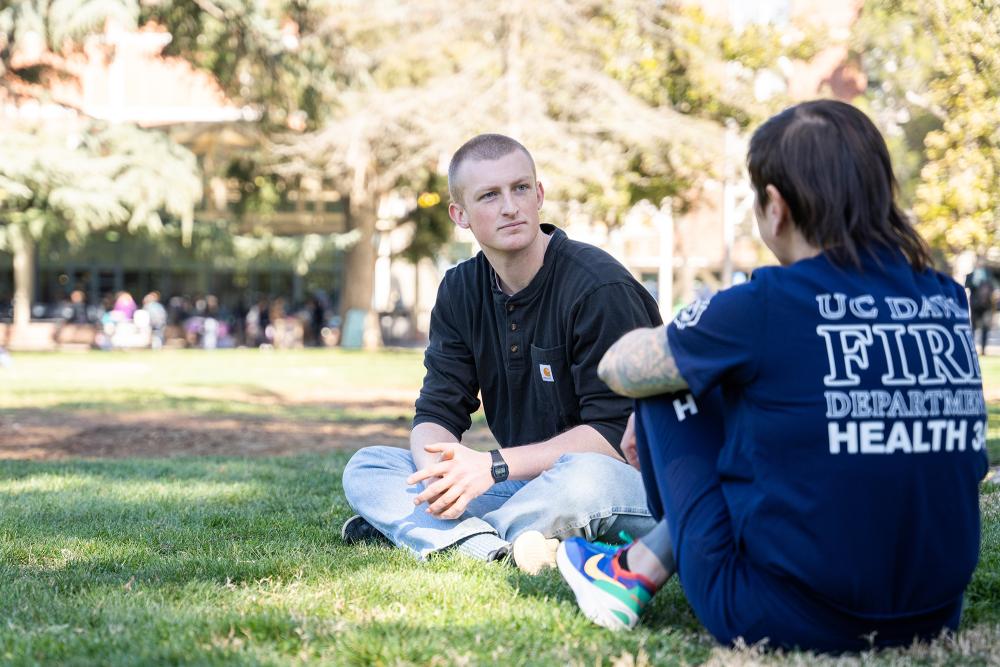 Student with Health 34 employee