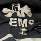 EMS jacket and stethoscope.