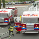 UC Davis Fire Engine and Truck 34
