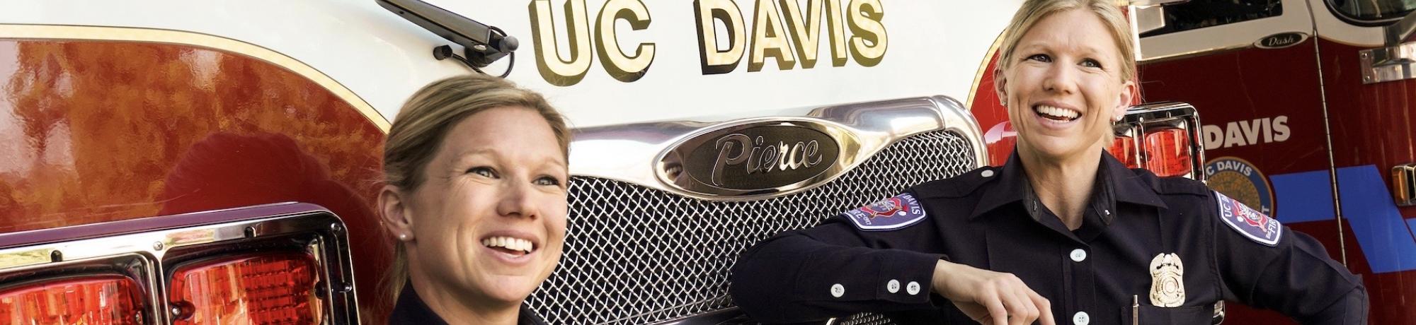 Two UC Davis Firefighters